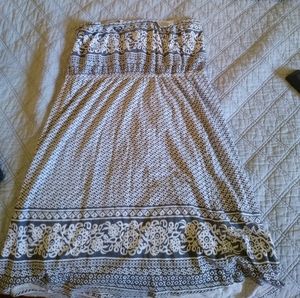 ROXY strapless dress